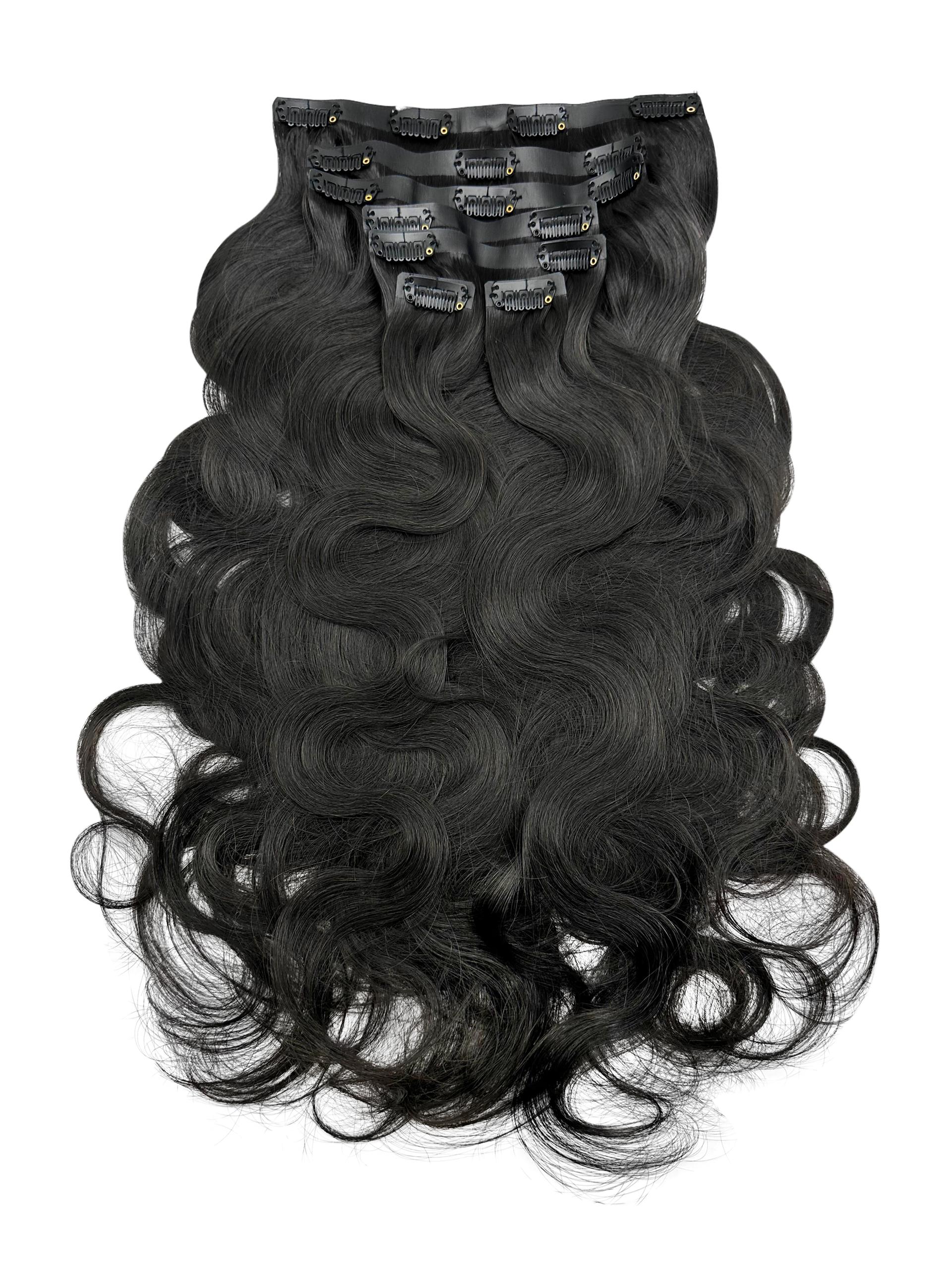 Vietnamese Body Wave clip-in extensions 7PCS