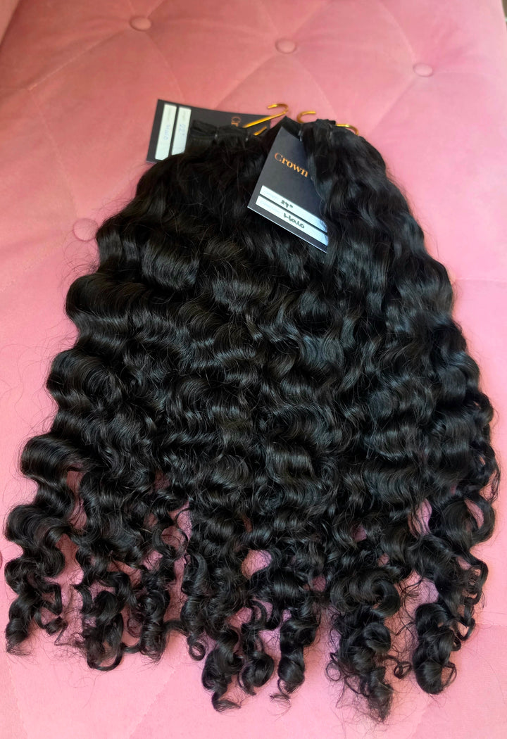 Halo Curly Hair Extensions