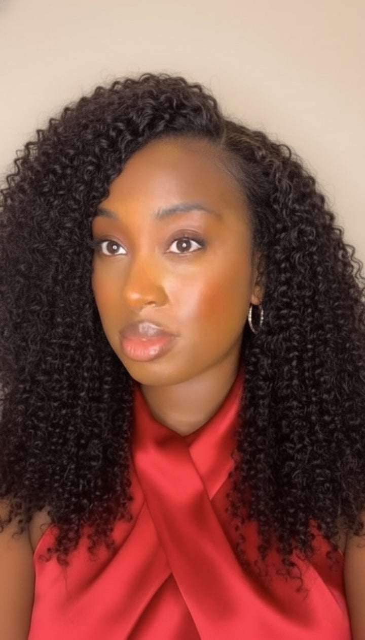 Virgin Kinky Curly Hair Extensions