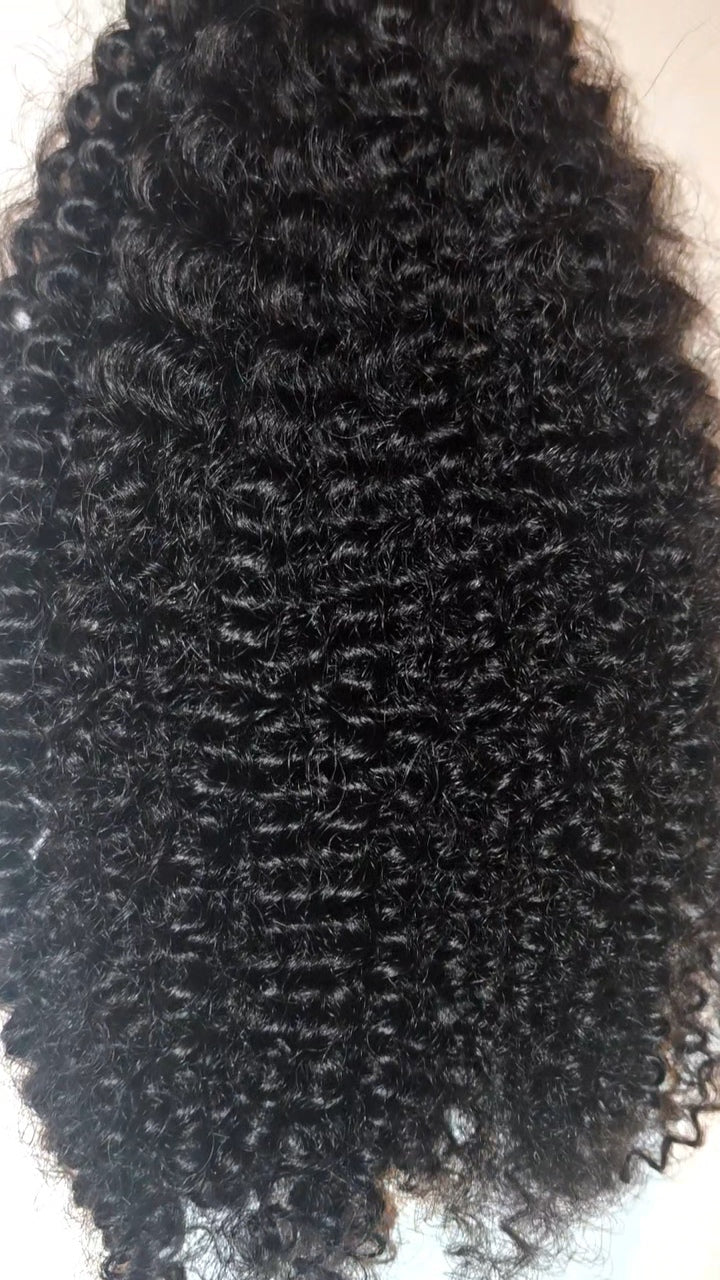 Virgin Kinky Curly Hair Extensions