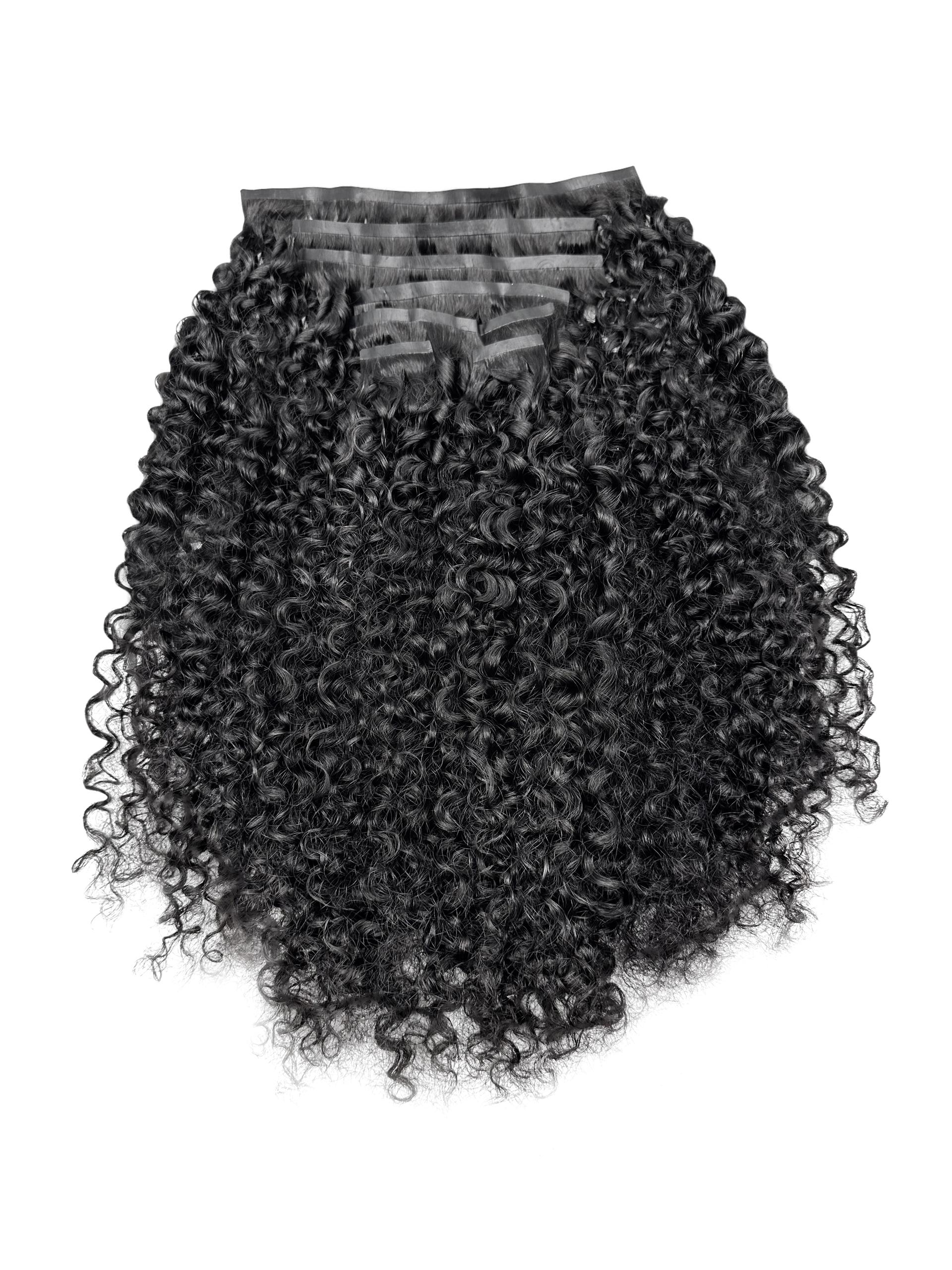 curly crown collective 非売品 いかりや長介（ベース） Queen Curly clip-in hair extensions 7PCS – Crown & Silk