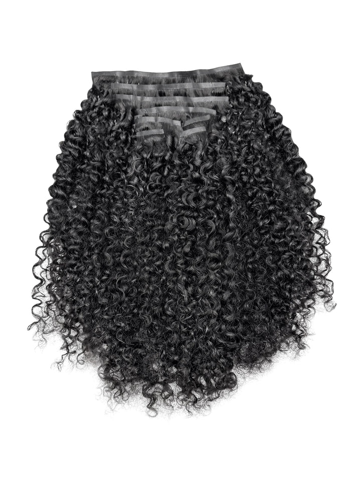 Cambodian Curly Clip-In Extensions (7PCS) – Premium Virgin Hair