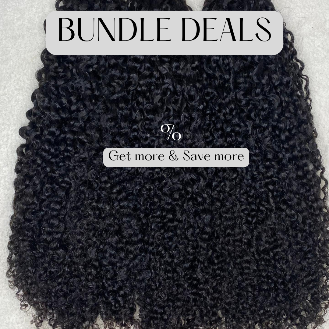 Virgin Cambodian Curly bundle deal