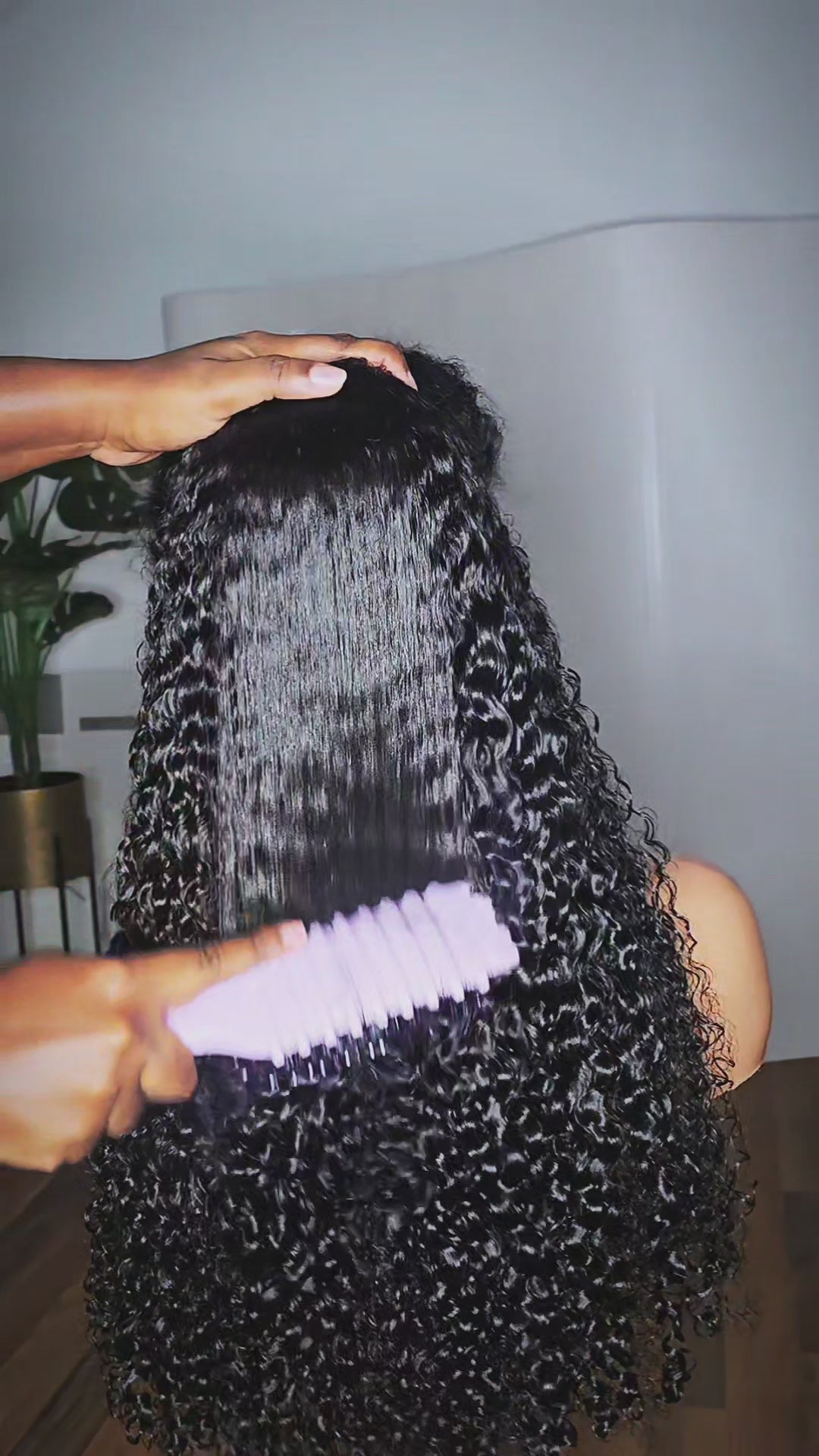 The 'Zola' Curly Lace Wig