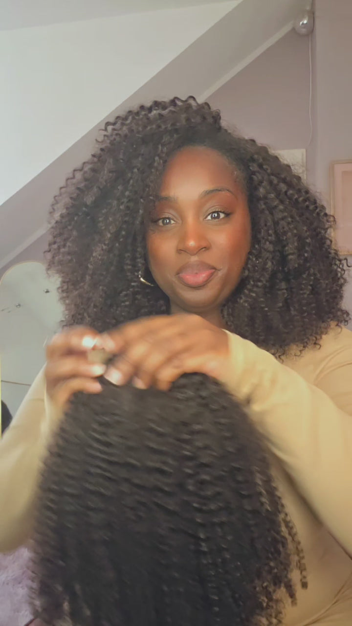 'Amara' Afro Kinky Curly hair extensions