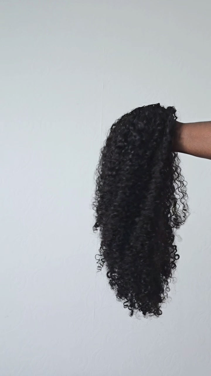 Cambodian Curly Flip over wig