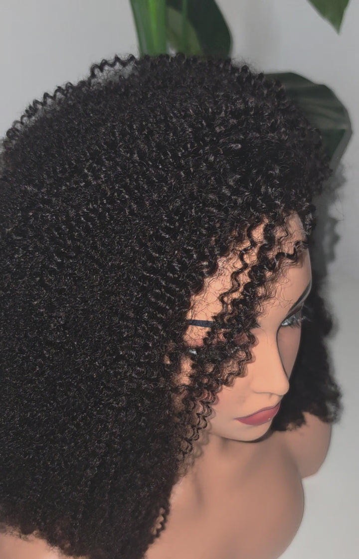 'Amara' Afro Curly Flip over wig