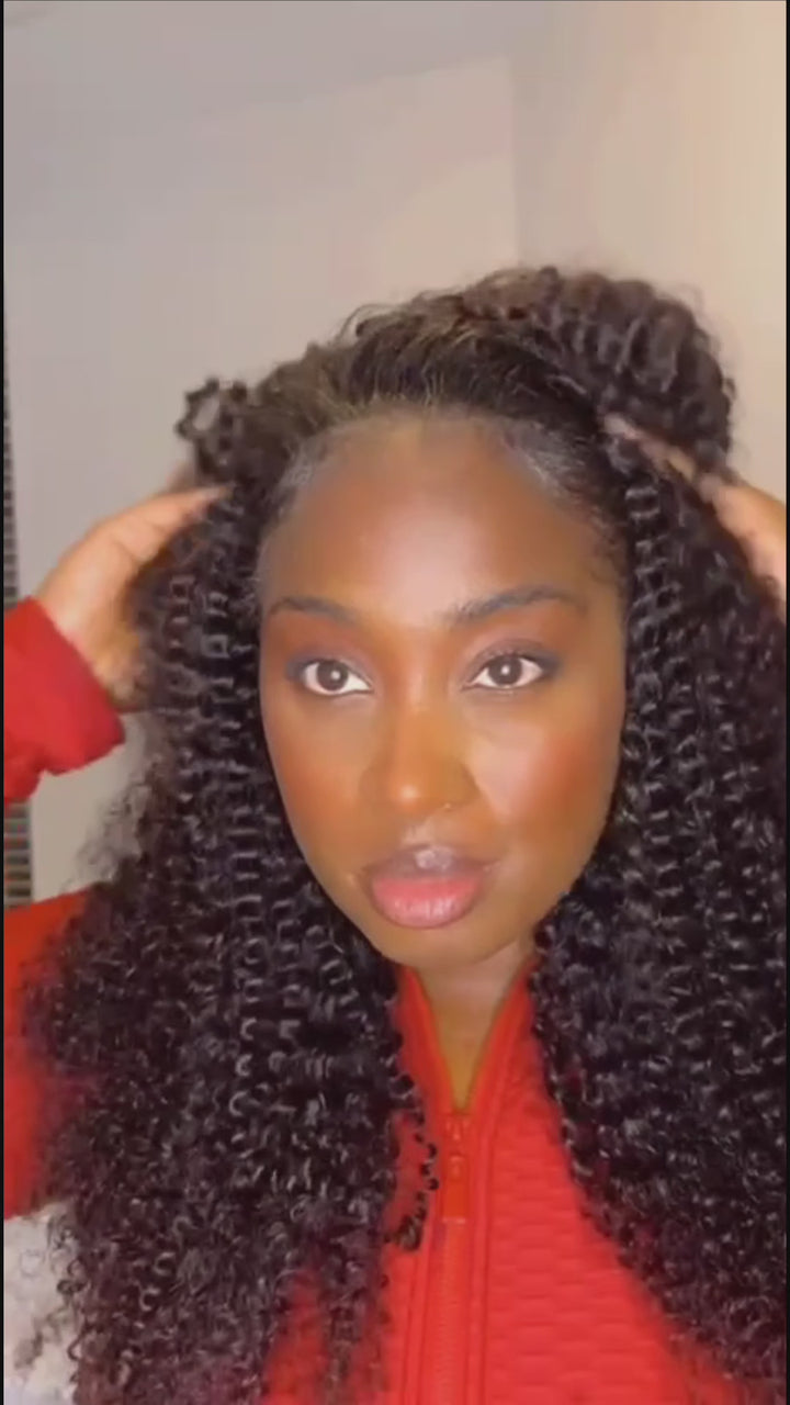 Virgin Kinky Curly Hair Extensions