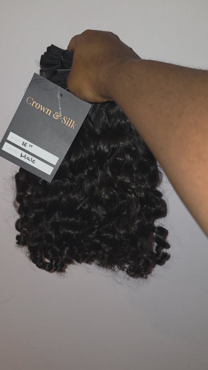 Halo Curly Hair Extensions