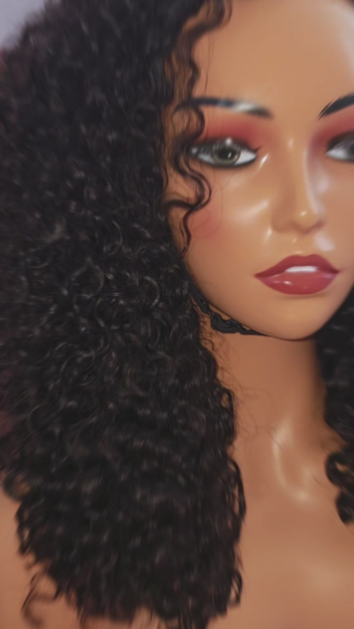 'Ayana' Burma Curly Flip over wig