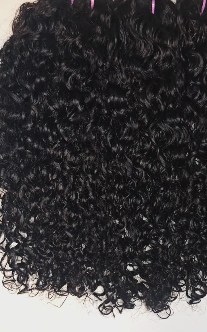 Virgin Pixie Curly Hair Extensions