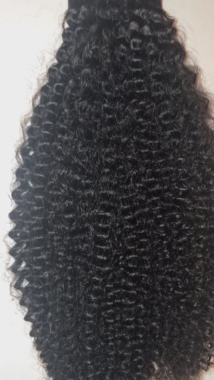 Virgin Kinky Curly Hair Extensions