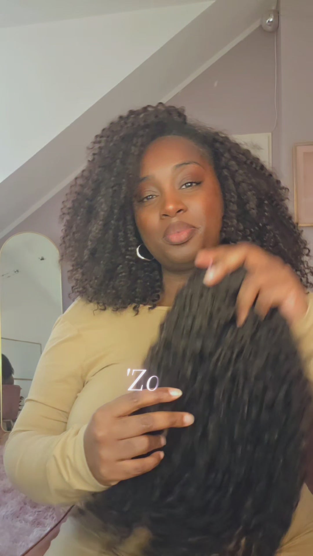 'Zola' Cambodian Curly Hair Extensions