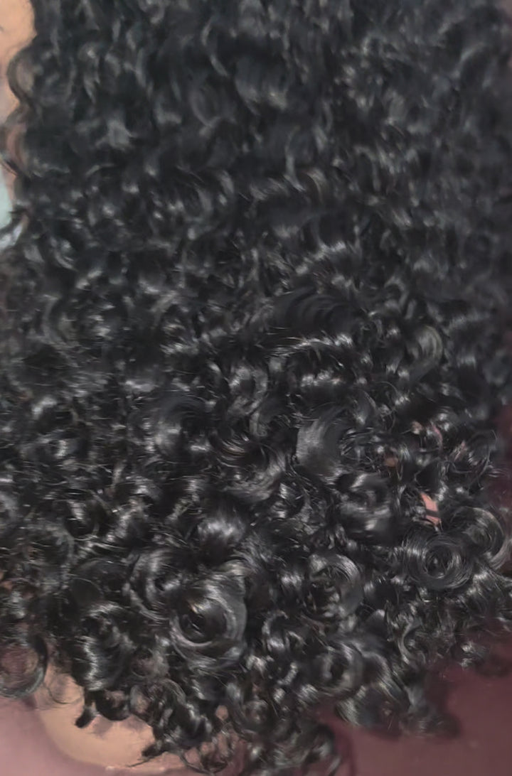 'Ayana' Burma Curly Flip over wig