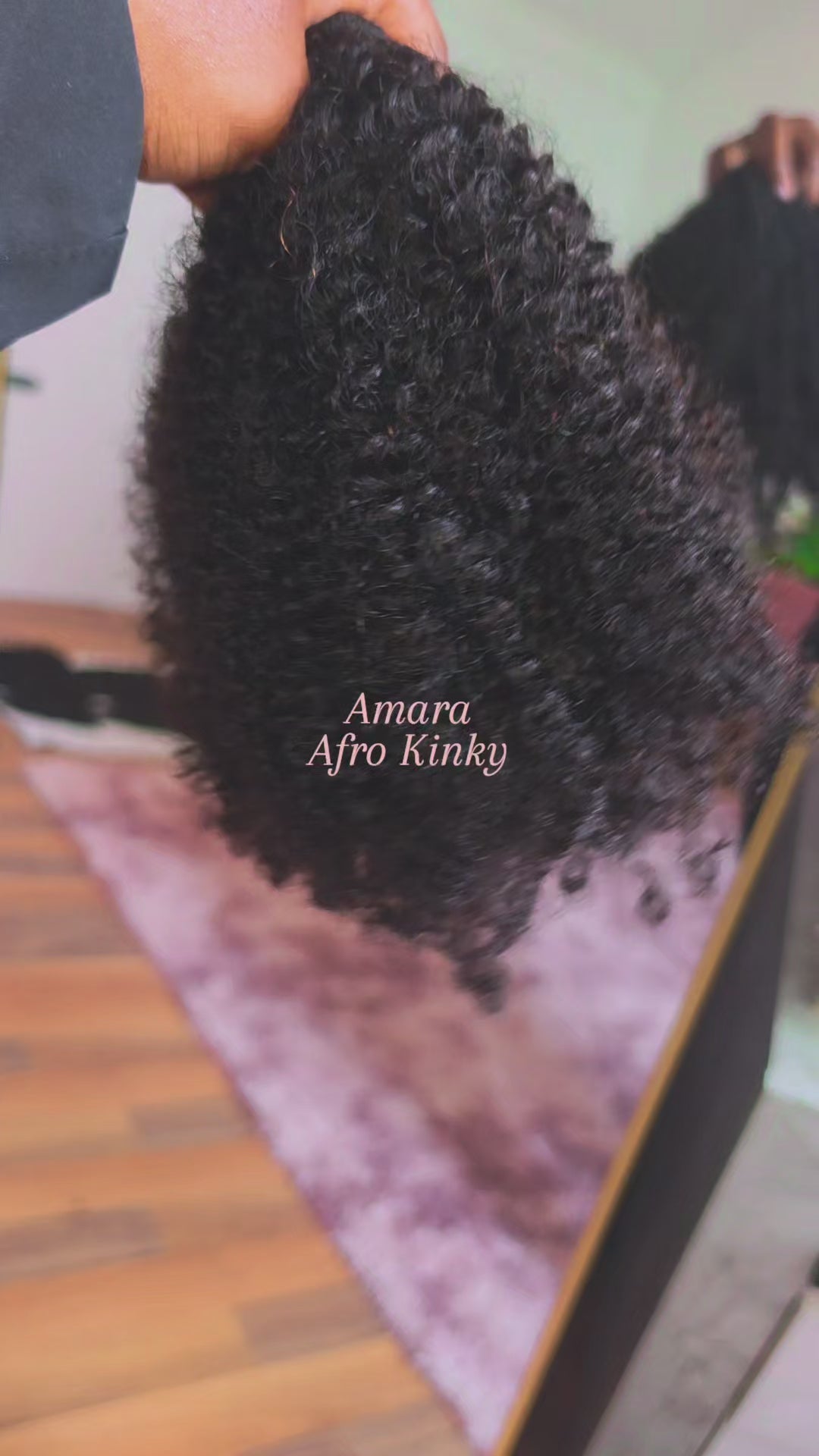 'Amara' Afro Kinky Curly hair extensions