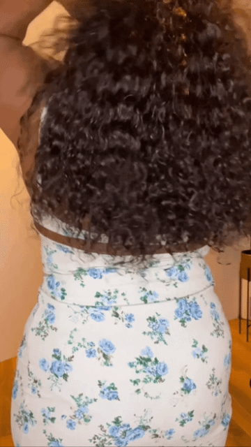 Empress Curl Flip over wig
