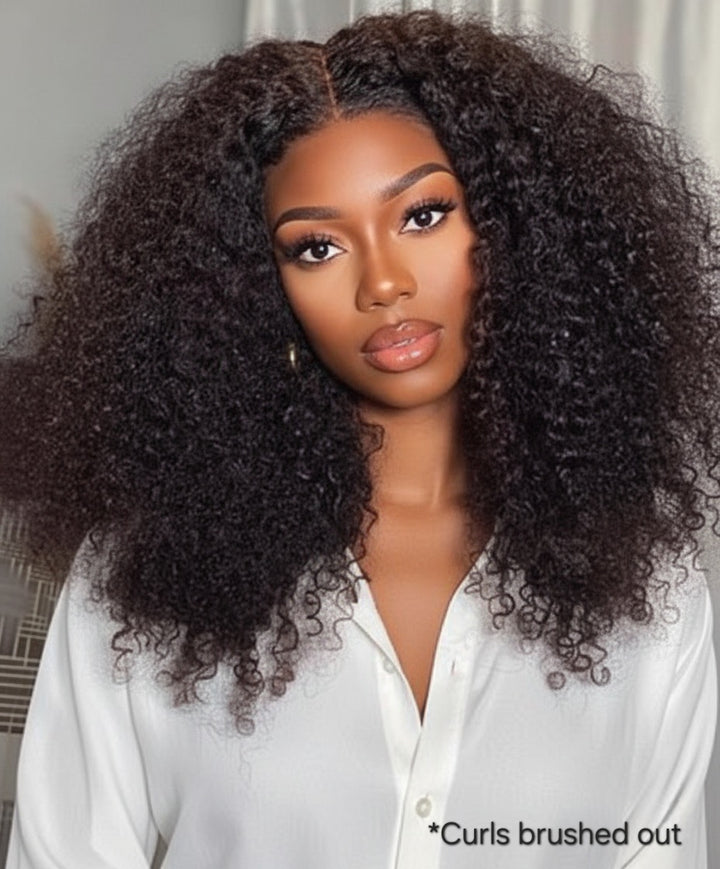 Kinky Curly Curly Clip-In Extensions (7PCS) – Premium Virgin Hair