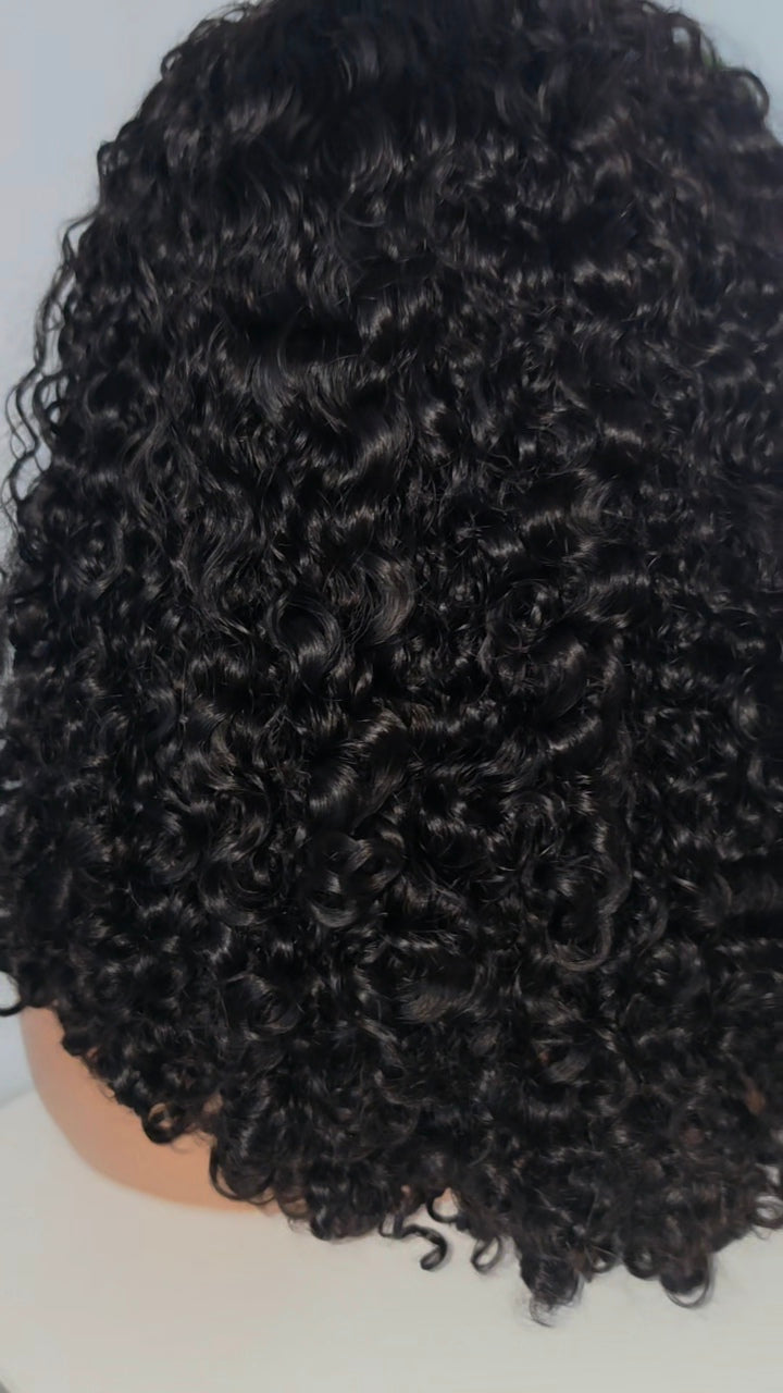 'Ayana' Burma Curly Flip over wig