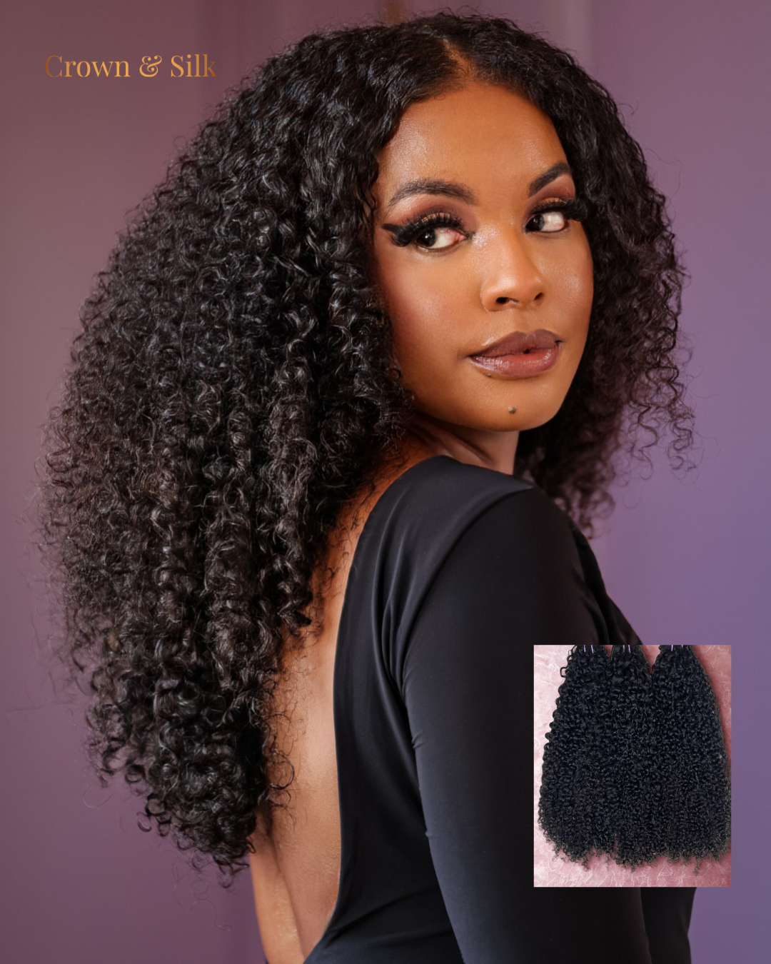 Virgin Cambodian Curly bundle deal