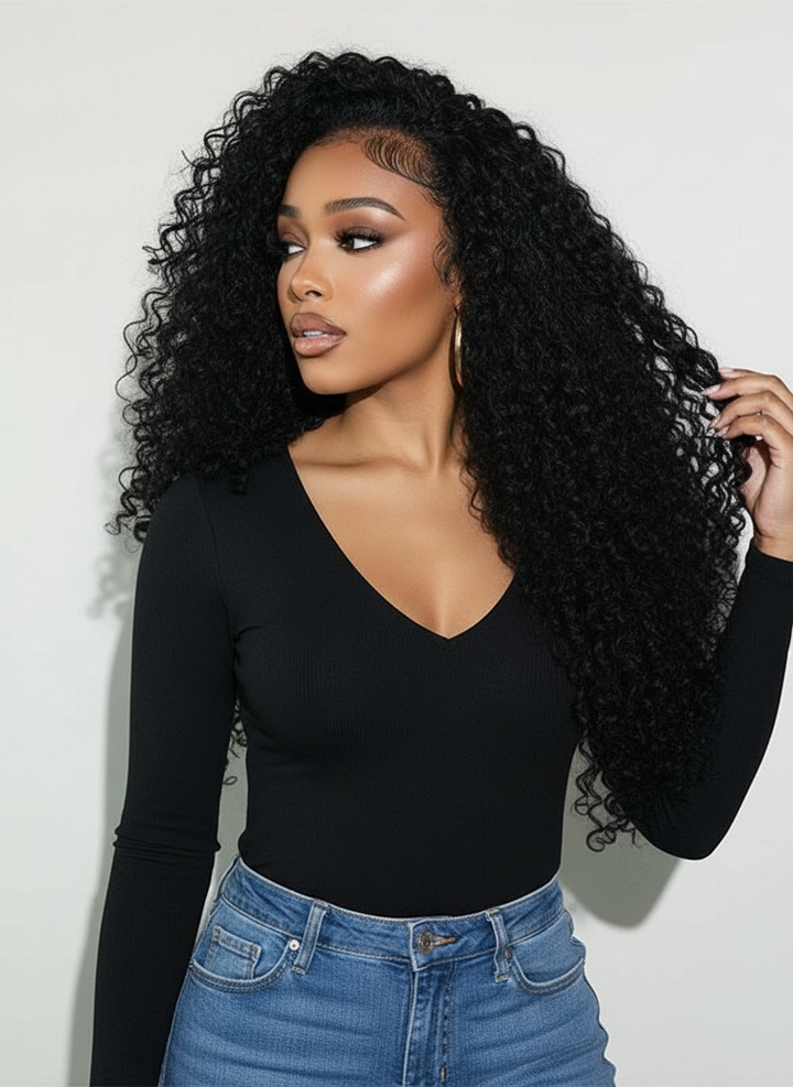 The Burmese Curly Lace Wig