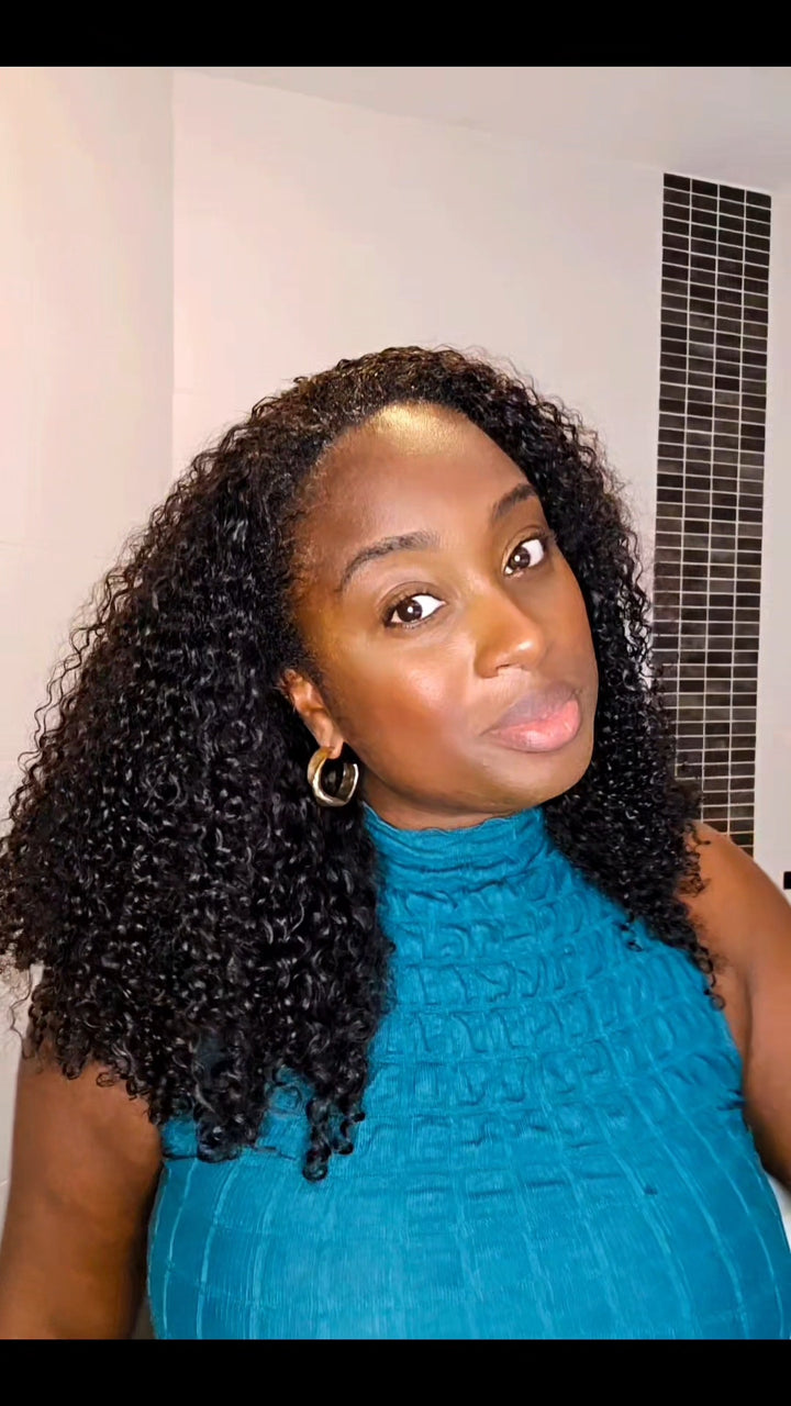 Cambodian Curly Flip over wig