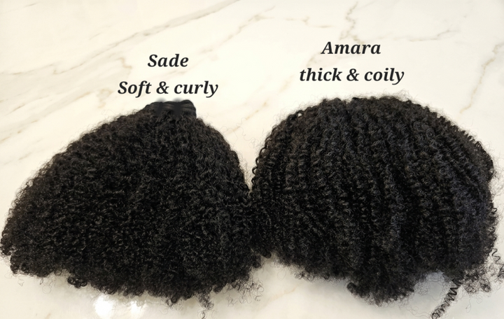 'Amara' Afro Kinky Curly hair extensions