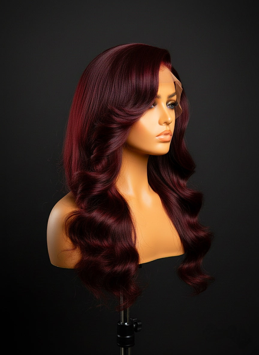 The Bordeaux Lace Wig