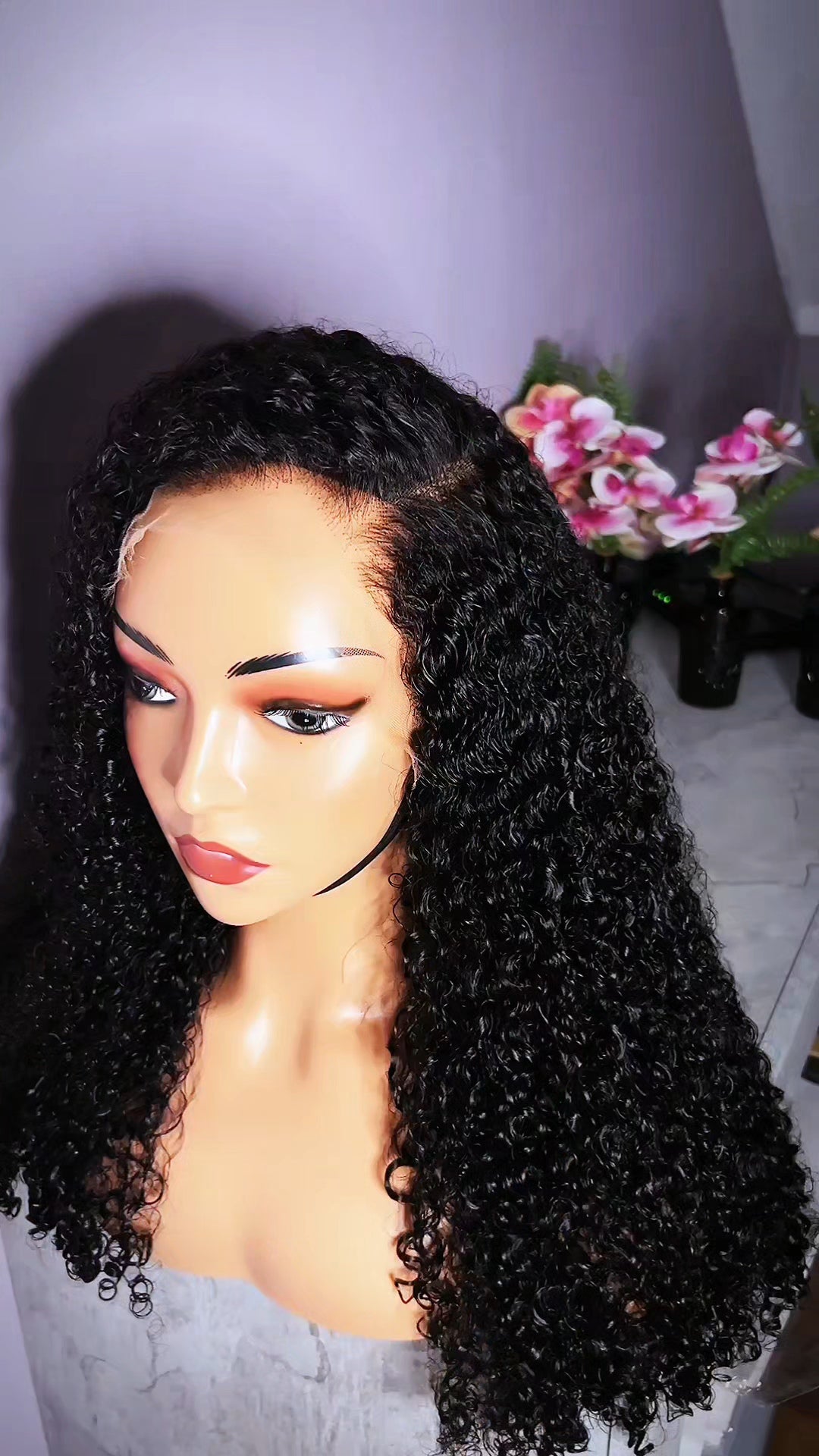 The 'Zola' Curly Lace Wig