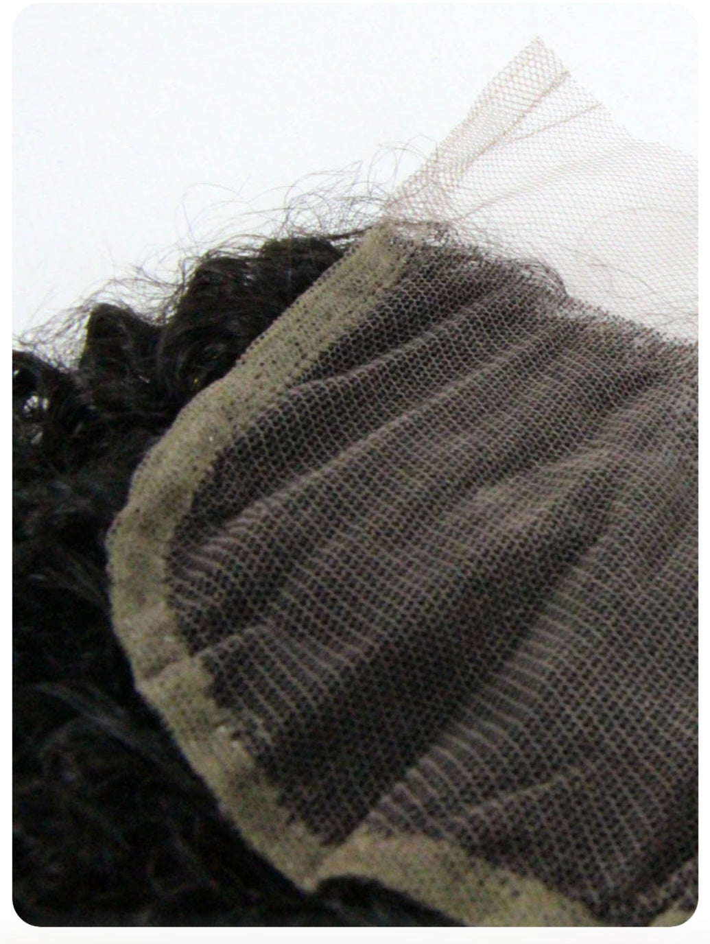 Amara Afro Curly 5x5 HD lace closure