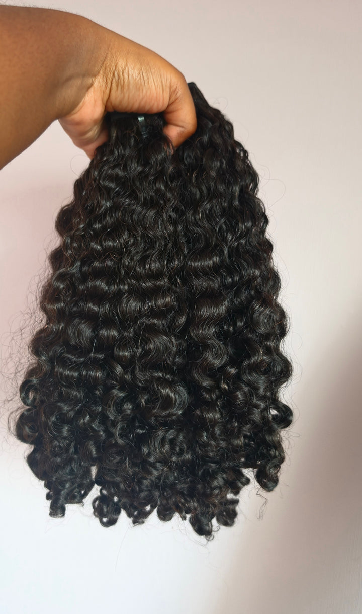 'Ayana' Burma Curly Hair Extensions